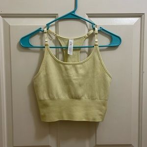 Yellow Balance Athletica/Vitality Racerback bra